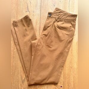 3 pairs of Vuori Men's Chinos- khaki, navy & grey.
